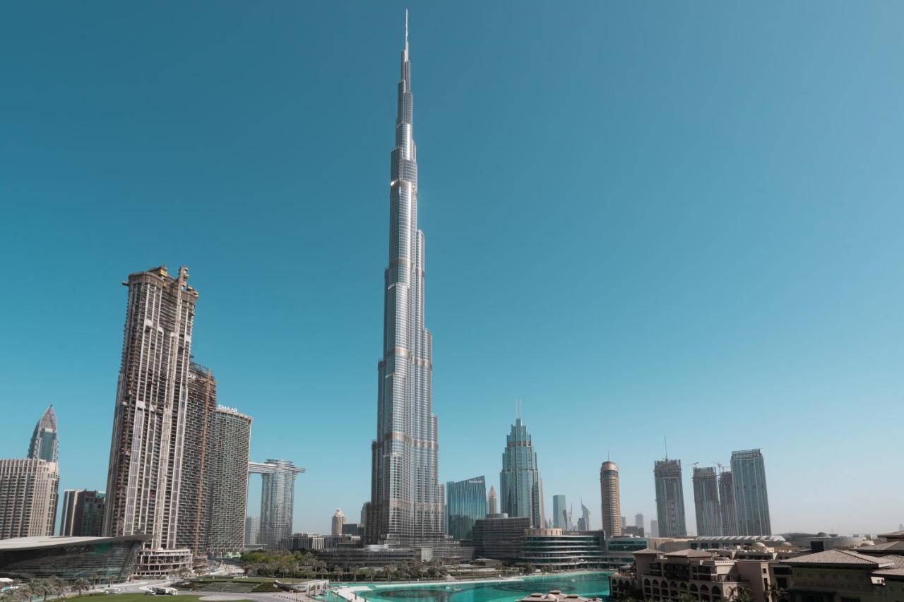 Elite Royal Apartment - Full Burj Khalifa & Fountain View - Brilliant - 2 Bedrooms & 1 Open Bedroom Without Partition Dubai Exterior foto